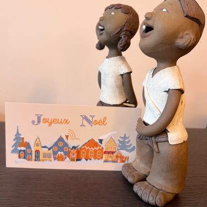 Carte Noël M’AryCard avec video - NFC 