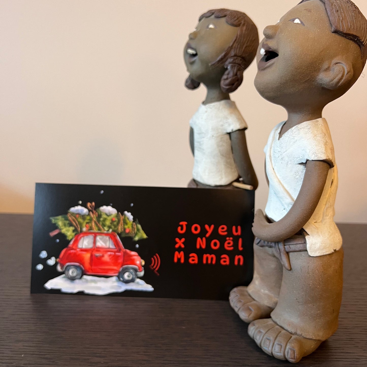 Carte Noël M’AryCard avec video - NFC 