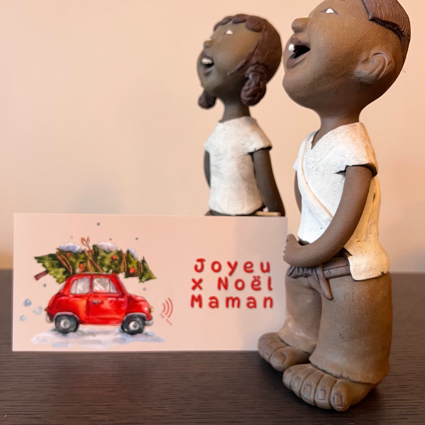 Carte Noël M’AryCard avec video - NFC 