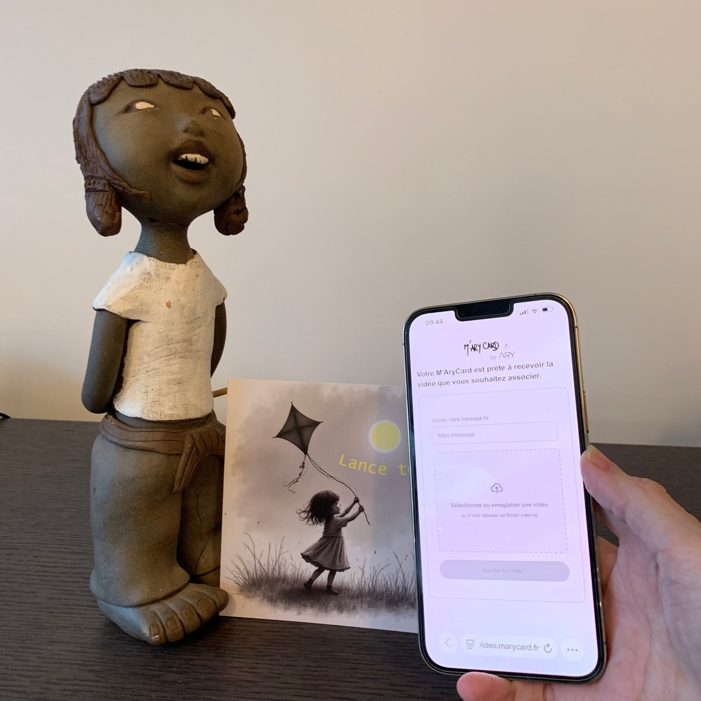 Carte M’AryCard avec video - NFC - design lance toi