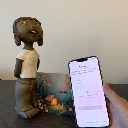 Carte M’AryCard avec video - NFC - design viens vite