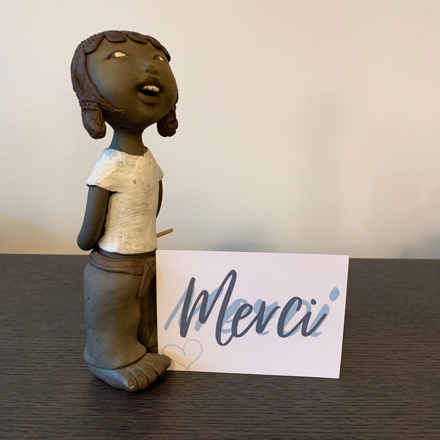 Carte Remerciement M’AryCard avec video - NFC - design Shelly