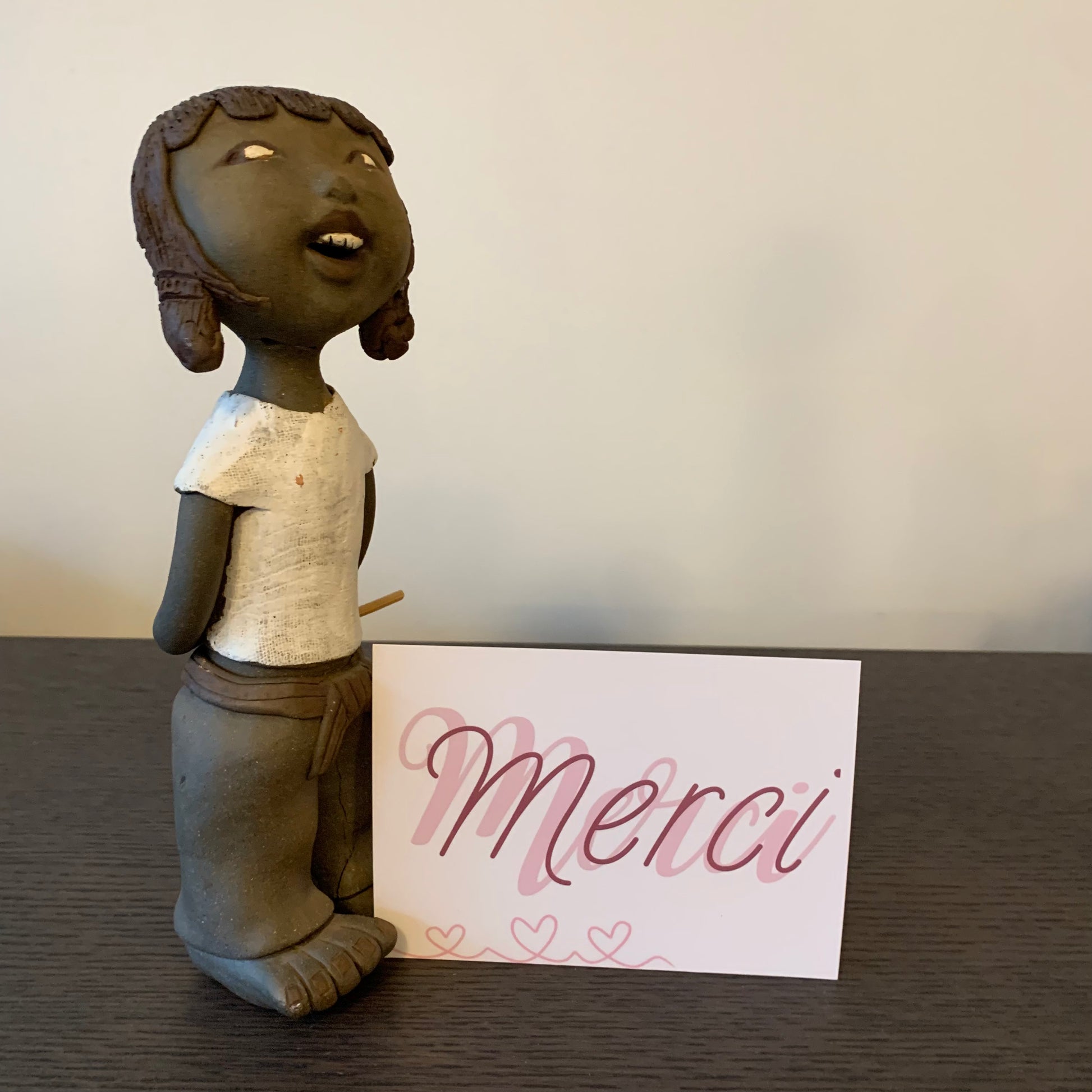 Carte Remerciement M’AryCard avec video - NFC - design Shelly