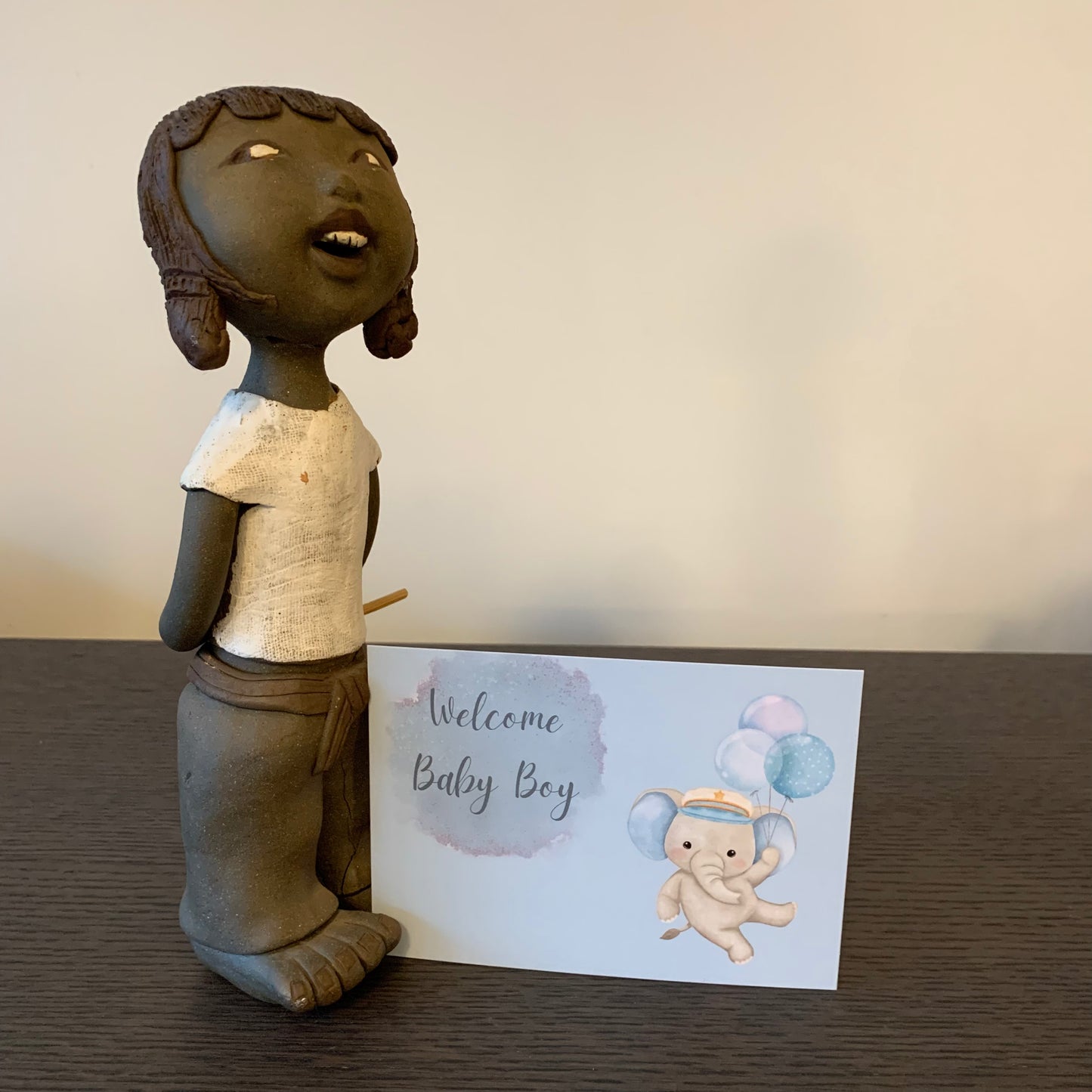 Carte Naissance M’AryCard avec video - NFC - design Shelly