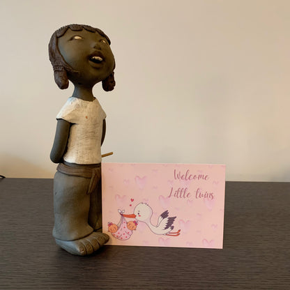 Carte Naissance M’AryCard avec video - NFC - design Shelly