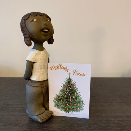 Carte Voeux M’AryCard avec video - NFC - design Shelly