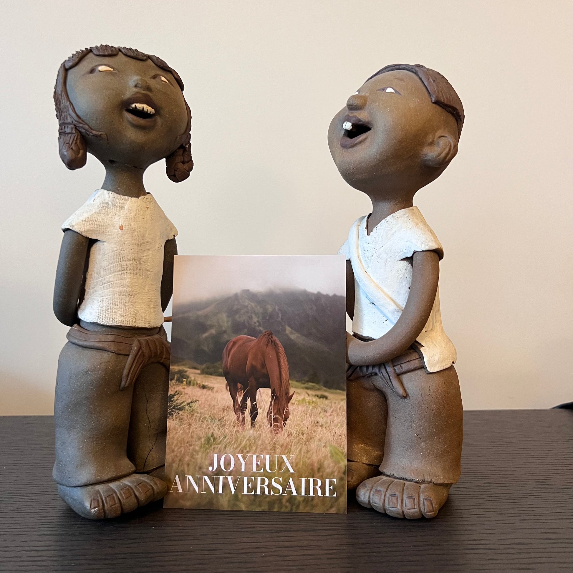 Carte M'AryCard Anniversaire avec video - NFC – design cheval