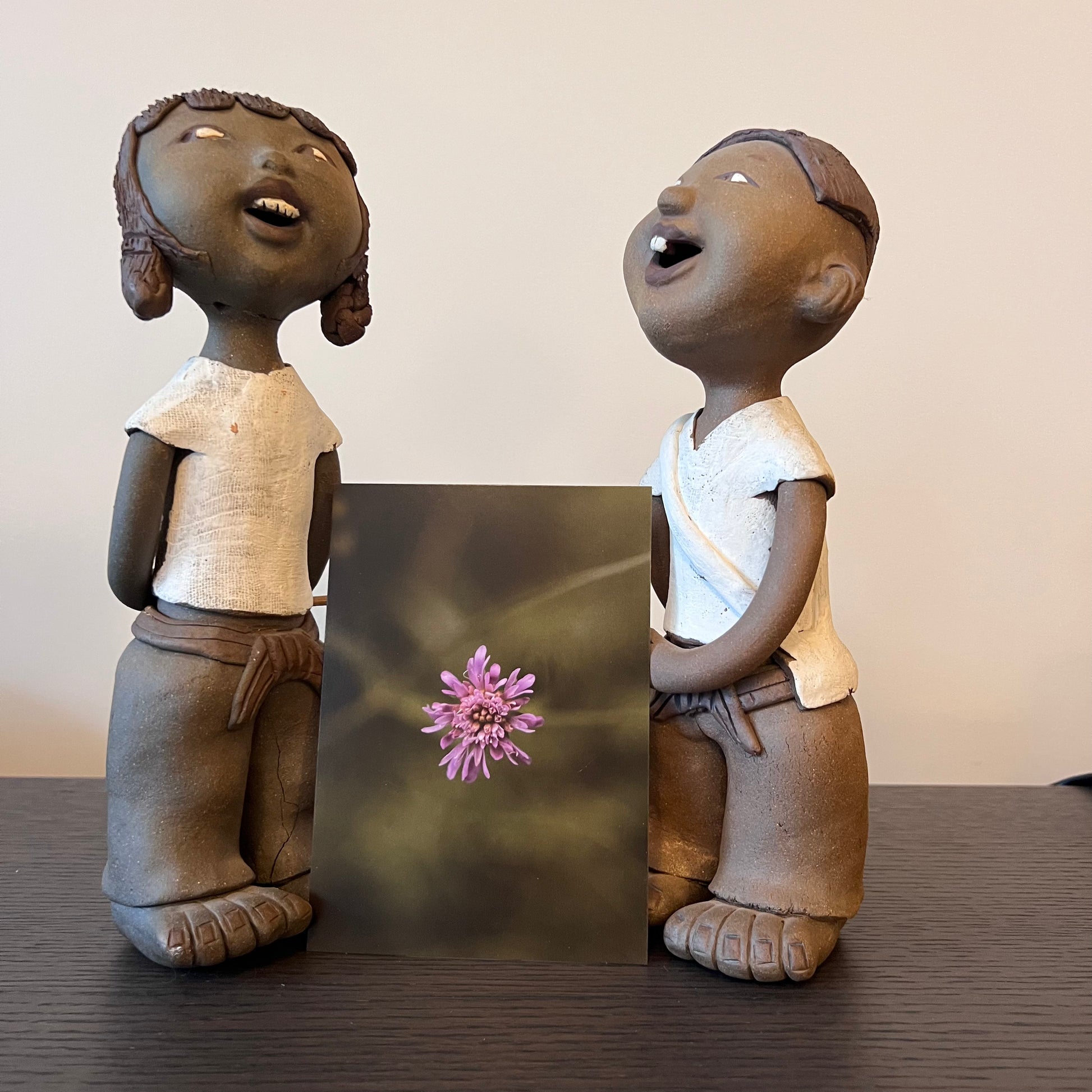 Carte M'AryCard avec video - NFC – design fleur